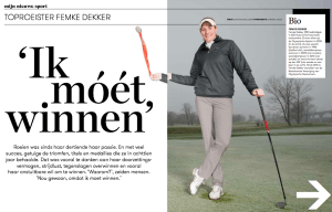 femke dekker golf